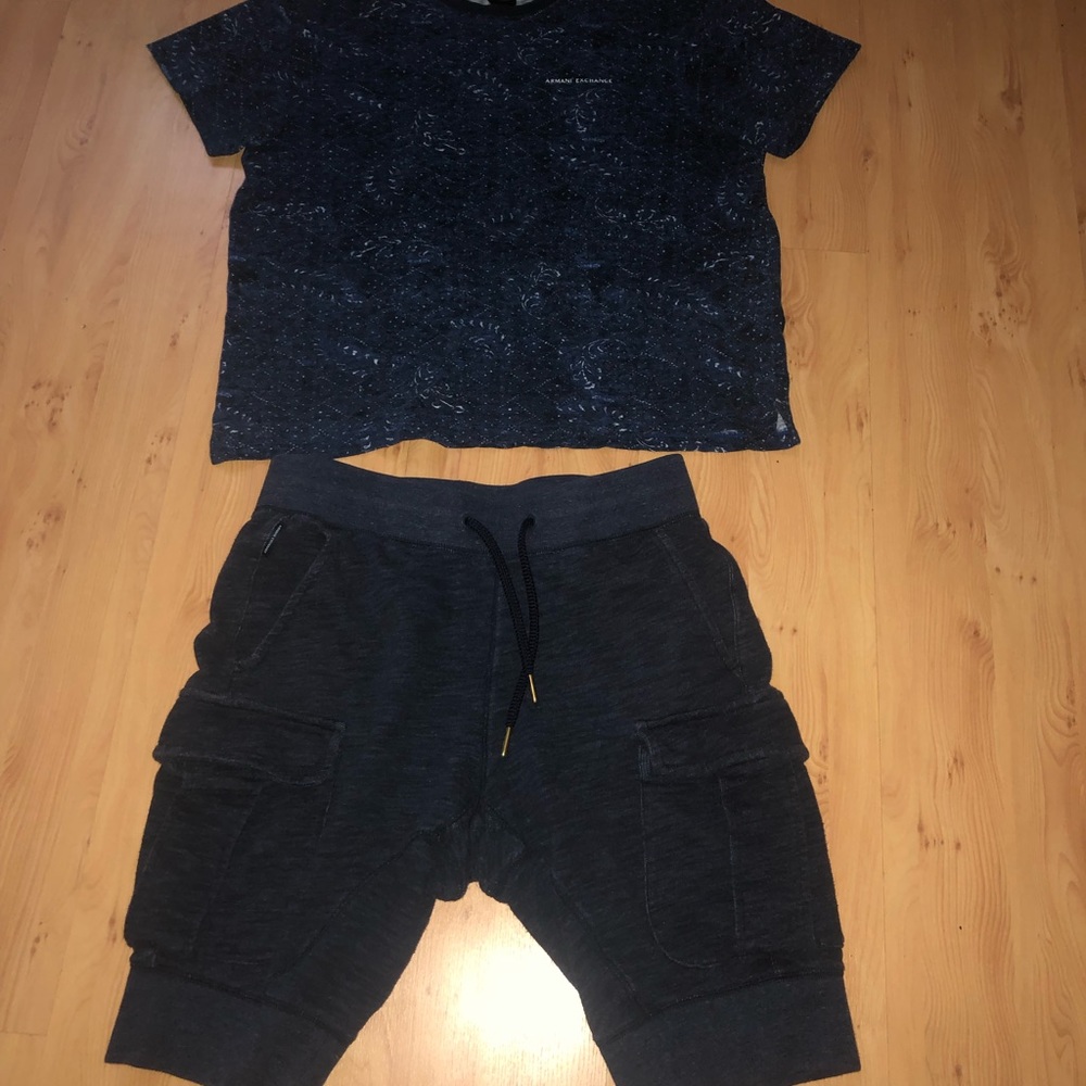 Armani Exchange/Navy blue - outfit